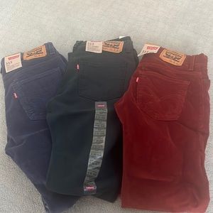 LEVI CORDUROY SLIM PANTS